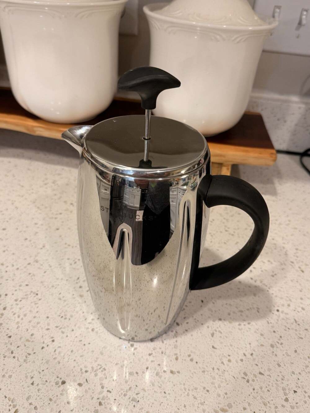 Starbucks Barista 32 oz Stainless Steel French Press Coffee Maker Complete